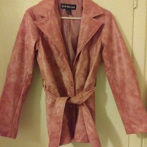 Pink polyvinyl jackwt